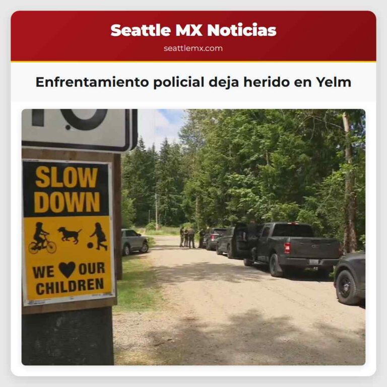 Enfrentamiento policial deja herido en Yelm