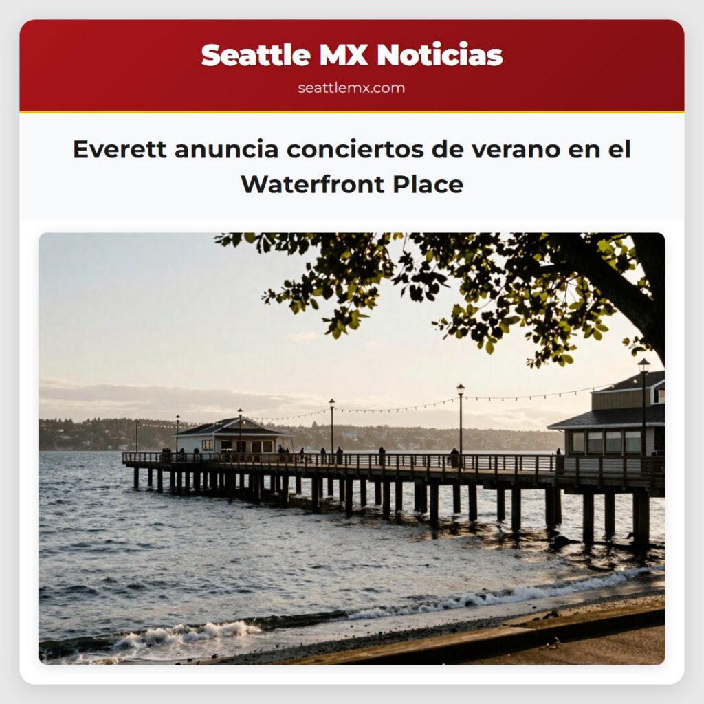 Everett anuncia conciertos de verano en el