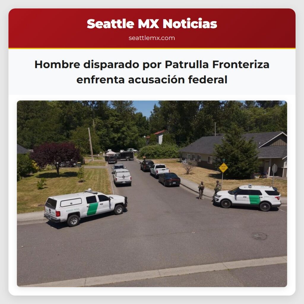Hombre disparado por Patrulla Fronteriza enfrenta