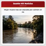 Mujer muere tras ser atacada por caimán en río