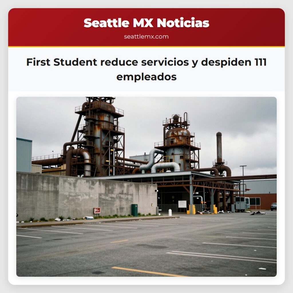 First Student reduce servicios y despiden 111