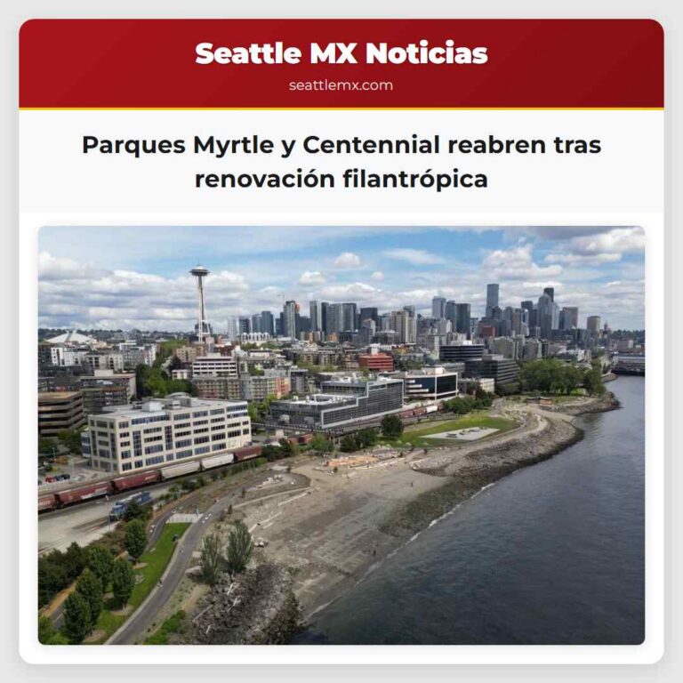 Parques Myrtle y Centennial reabren tras renovación filantrópica