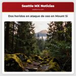 Dos heridos en ataque de oso en Mount Si