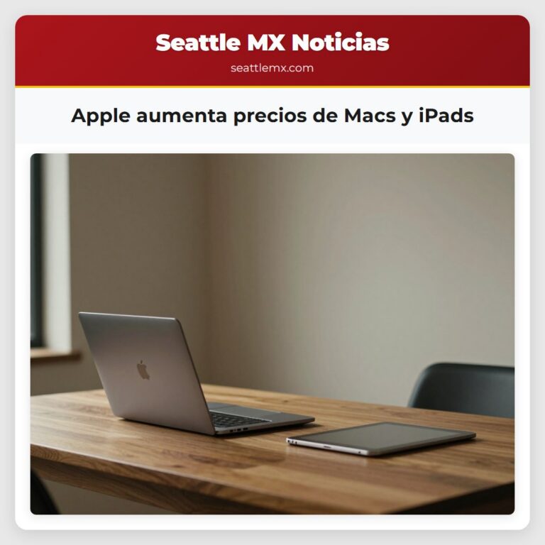 Apple aumenta precios de Macs y iPads