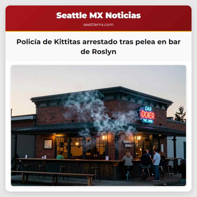 Policía de Kittitas arrestado tras pelea en bar de Roslyn