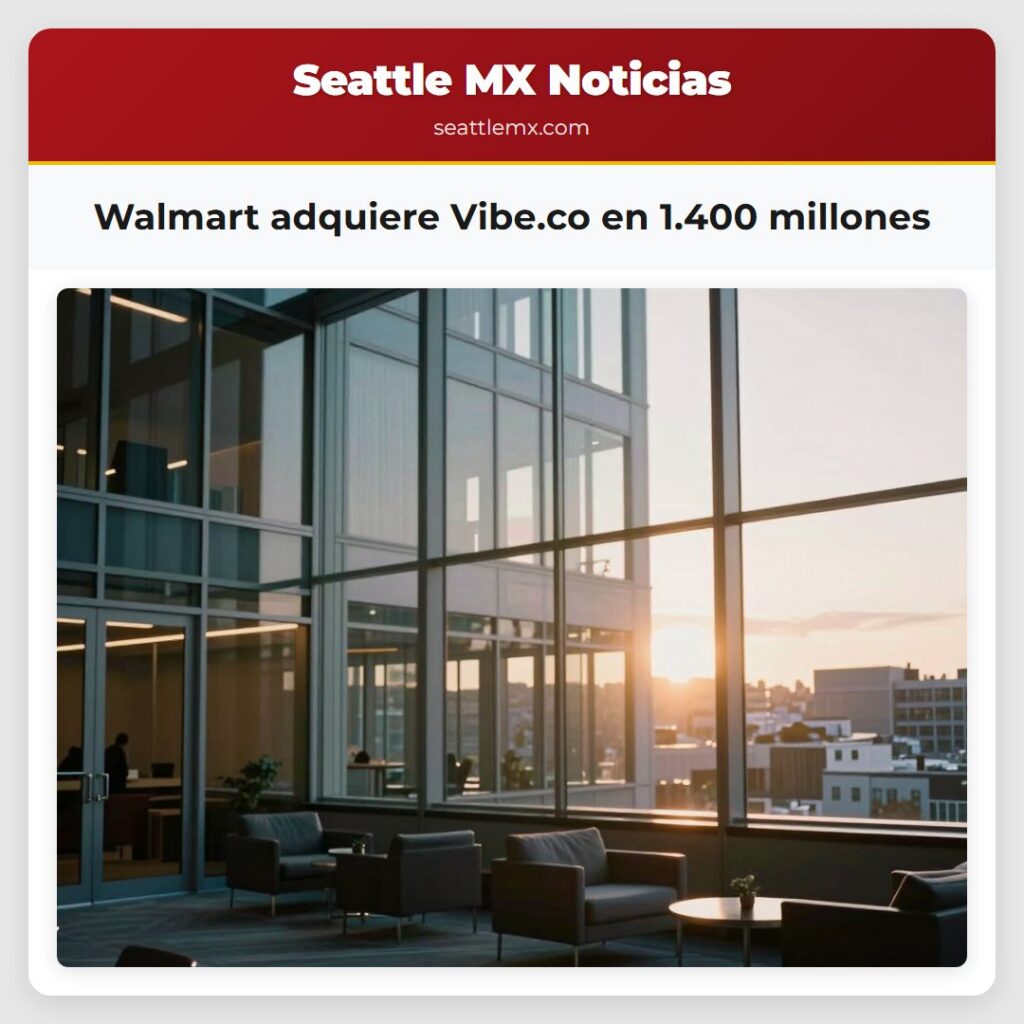 Walmart adquiere Vibe.co en 1.400 millones