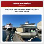 Bomberos evacúan agua de embarcación nupcial en Seattle