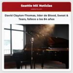 David Clayton-Thomas líder de Blood Sweat & Tears fallece a los 84 años