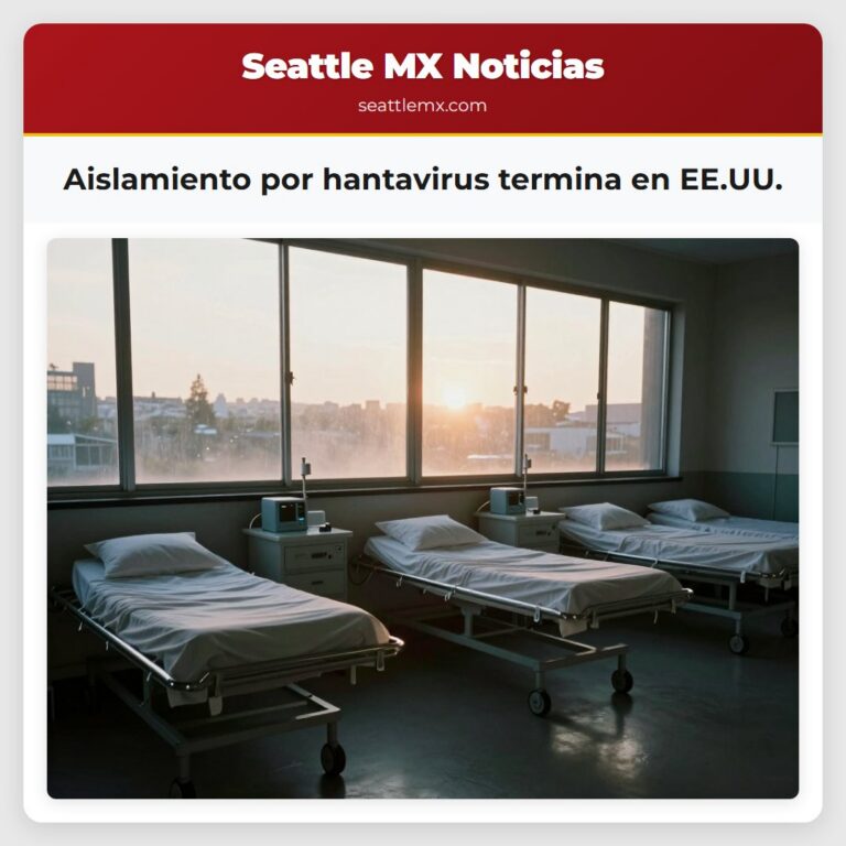 Aislamiento por hantavirus termina en EE.UU.