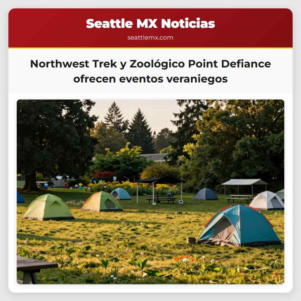 Noticias De Seattle 6 Northwest Trek y Zoológico Point Defiance ofrecen