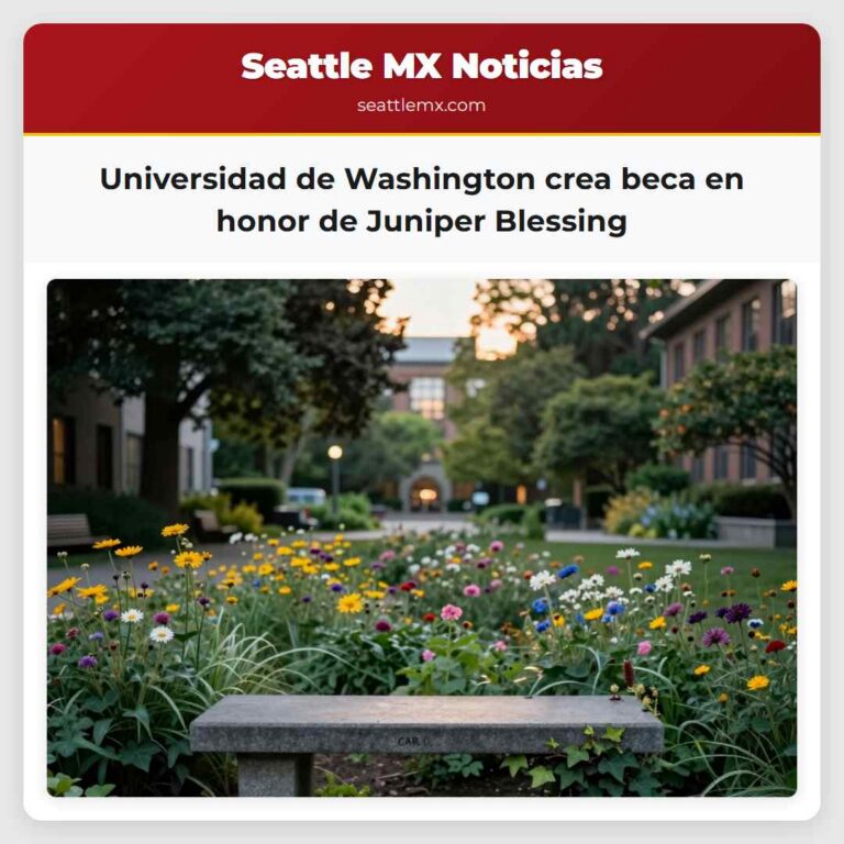 Universidad de Washington crea beca en honor de Juniper Blessing