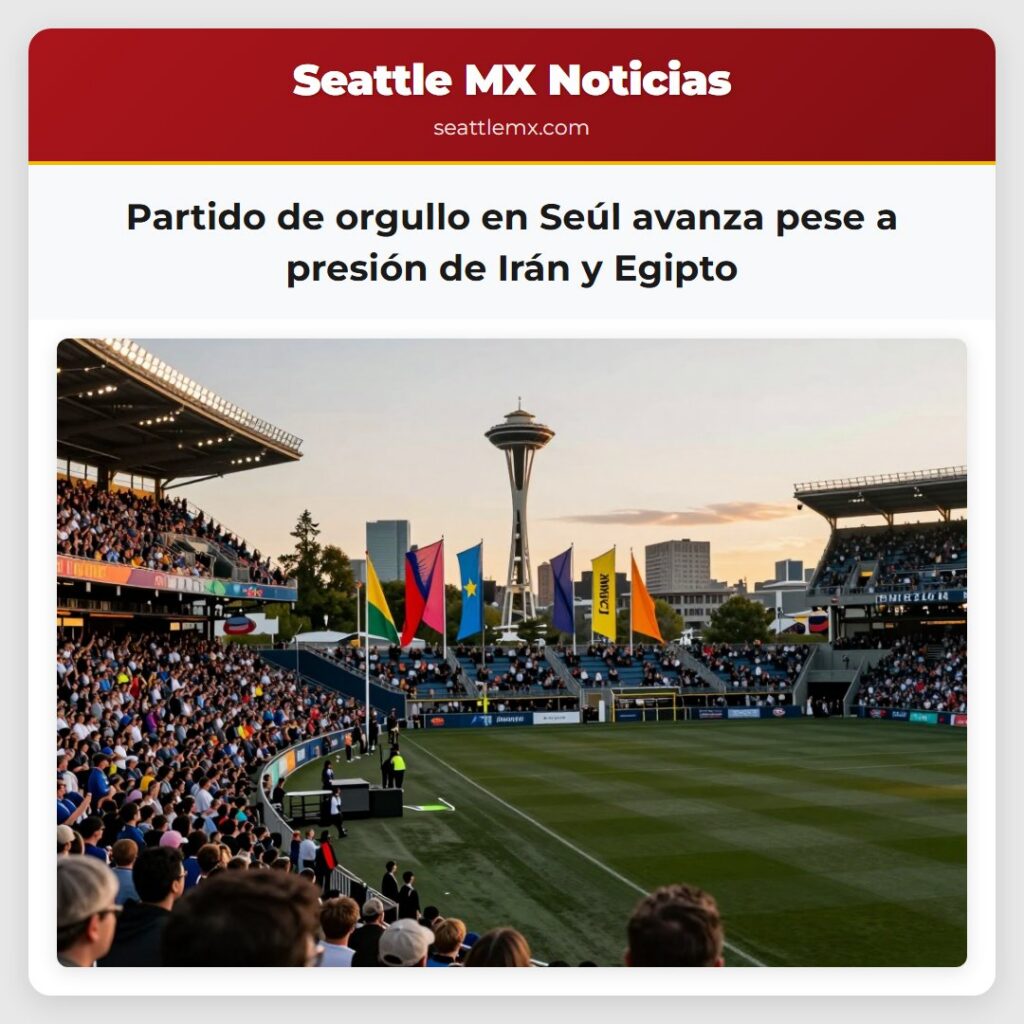 Partido de orgullo en Seúl avanza pese a presión