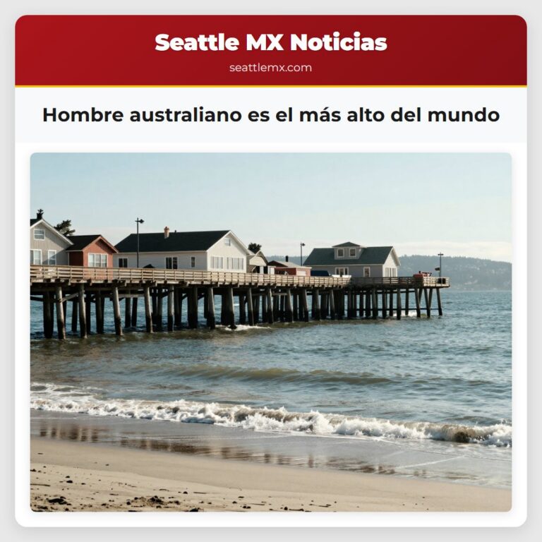 Hombre australiano es el más alto del mundo