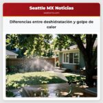 Diferencias entre deshidratación y golpe de calor