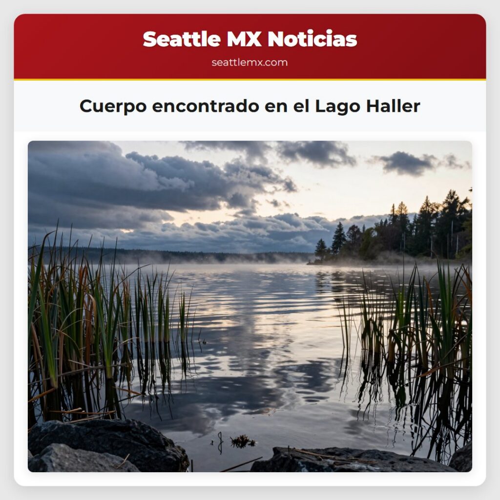 Cuerpo encontrado en el Lago Haller