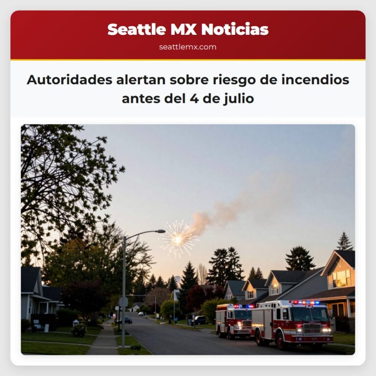 Autoridades alertan sobre riesgo de incendios antes del 4 de julio
