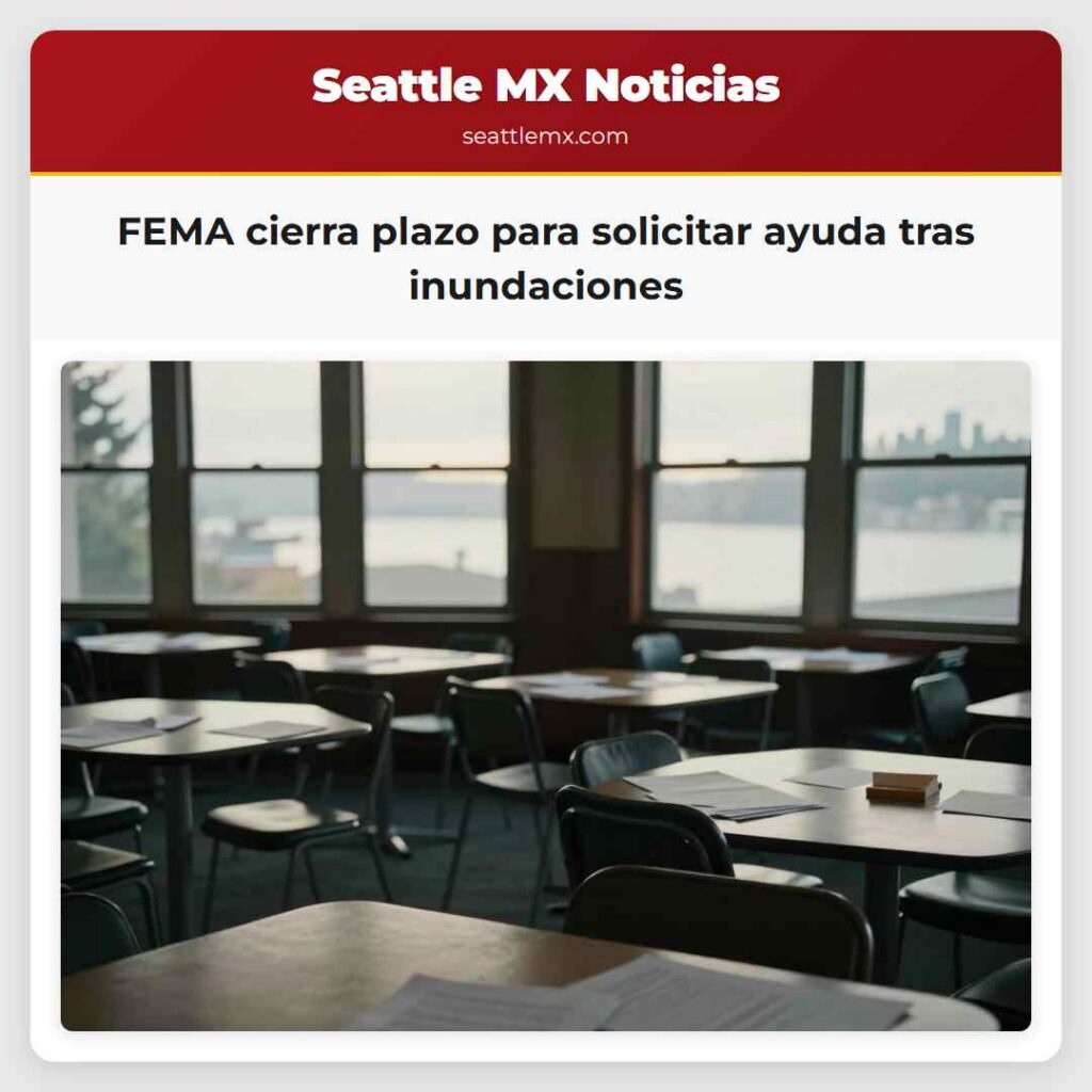 FEMA cierra plazo para solicitar ayuda tras