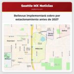 Bellevue implementará cobro por estacionamiento antes de 2027