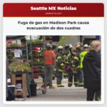 Fuga de gas en Madison Park causa evacuación de dos cuadras