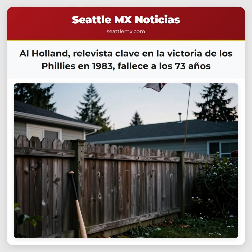 Al Holland, relevista clave en la victoria de los