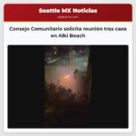 Consejo Comunitario solicita reunión tras caos en Alki Beach