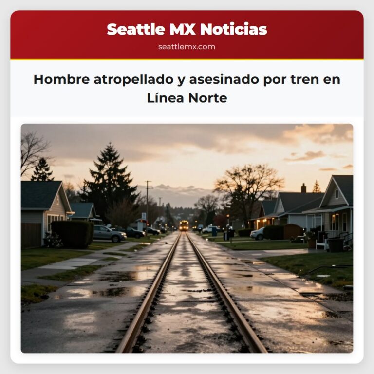 Hombre atropellado y asesinado por tren en Línea Norte