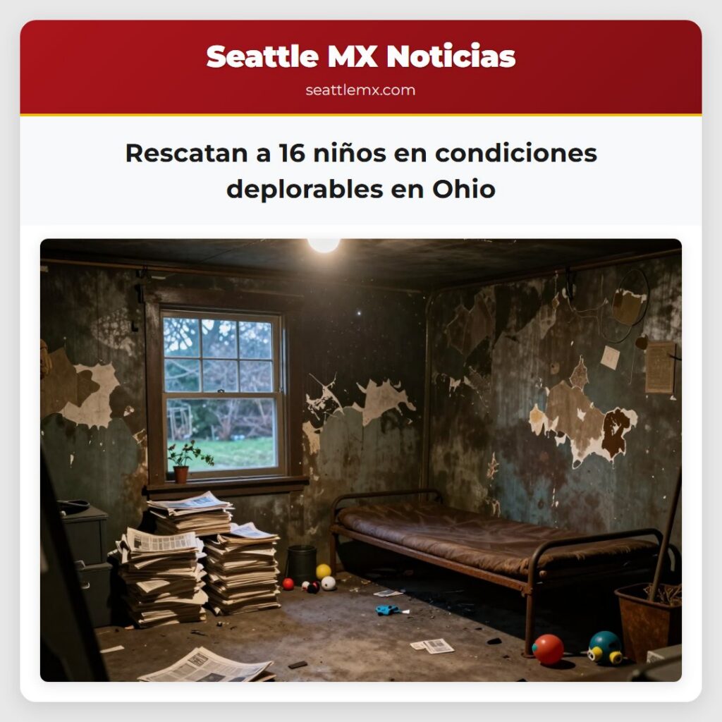 Noticias De Seattle 6 Rescatan a 16 niños en condiciones deplorables en