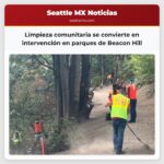 Limpieza comunitaria se convierte en intervención en parques de Beacon Hill