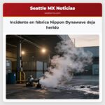 Incidente en fábrica Nippon Dynawave deja herido