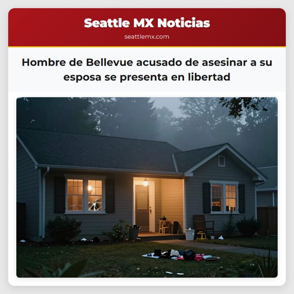 Hombre de Bellevue acusado de asesinar a su