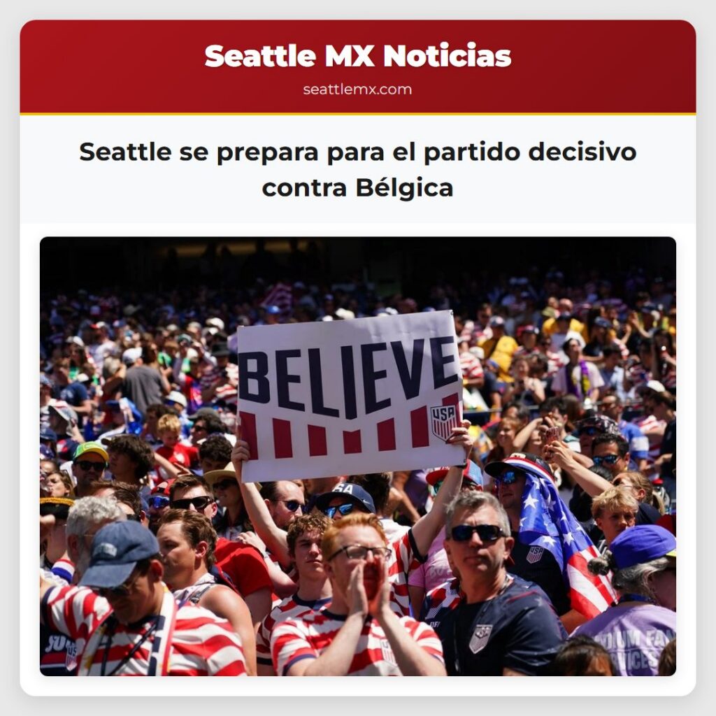 Seattle se prepara para el partido decisivo