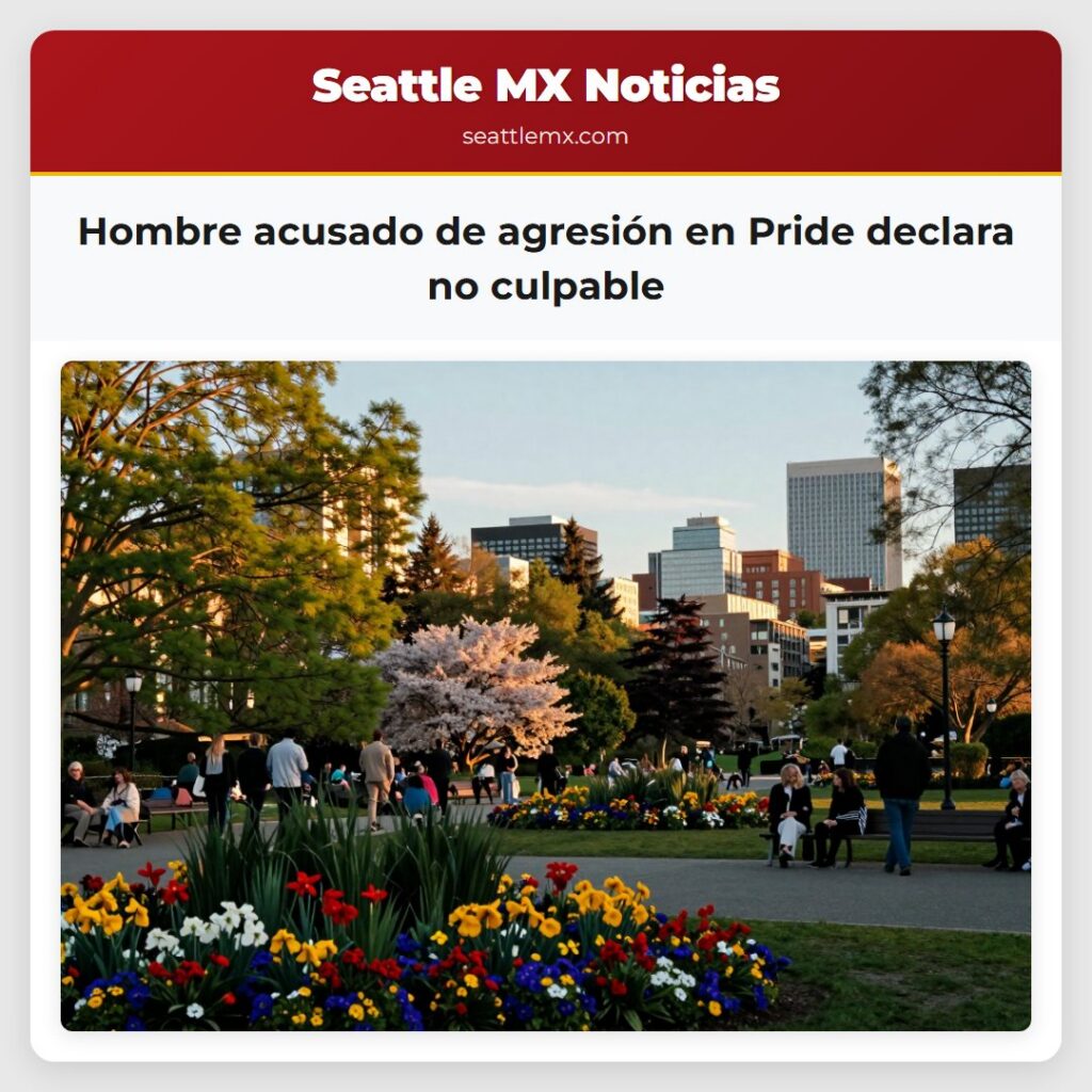 Hombre acusado de agresión en Pride declara no