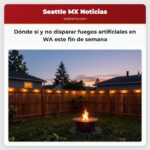 Dónde sí y no disparar fuegos artificiales en WA este fin de semana
