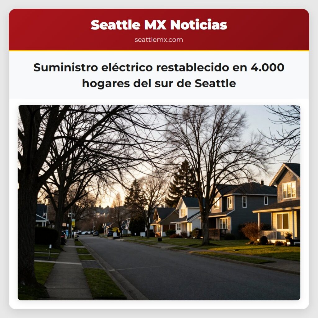 Suministro eléctrico restablecido en 4.000