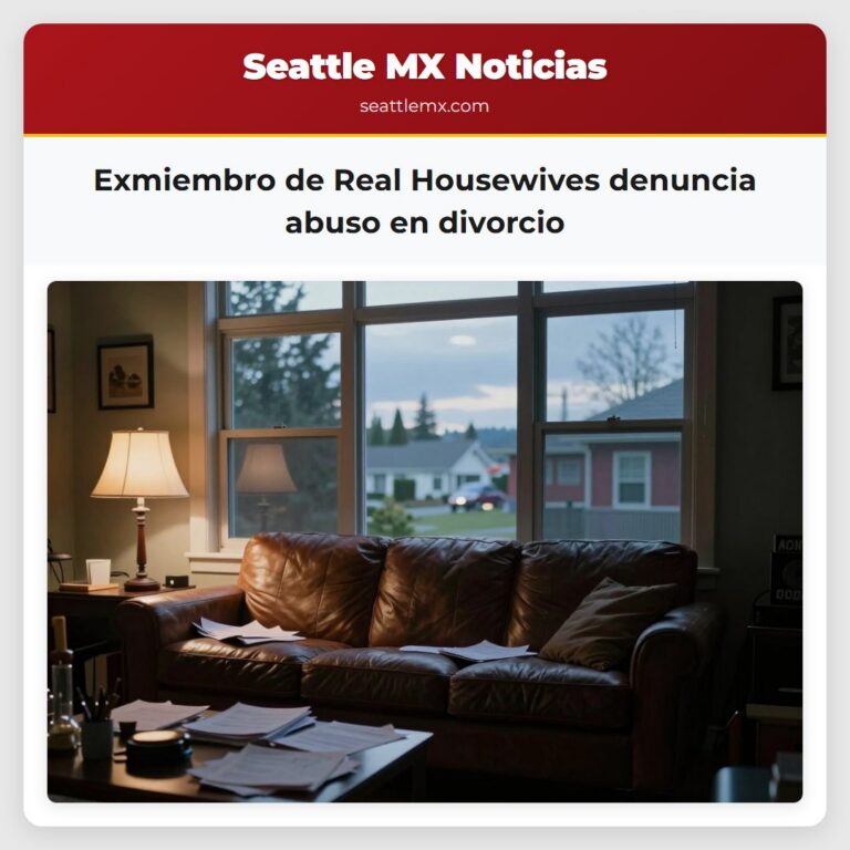 Exmiembro de Real Housewives denuncia abuso en divorcio