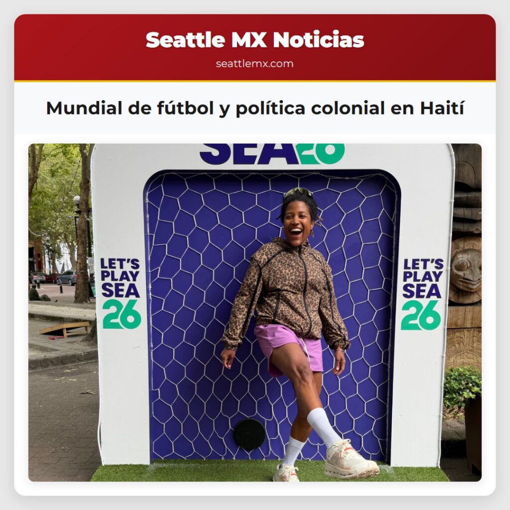 Mundial de fútbol y política colonial en Haití