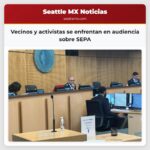 Vecinos y activistas se enfrentan en audiencia sobre SEPA