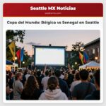 Copa del Mundo Bélgica vs Senegal en Seattle