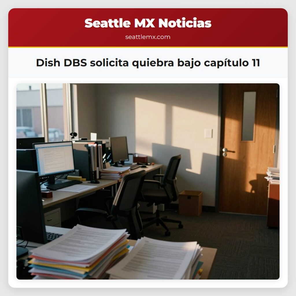 Dish DBS solicita quiebra bajo capítulo 11