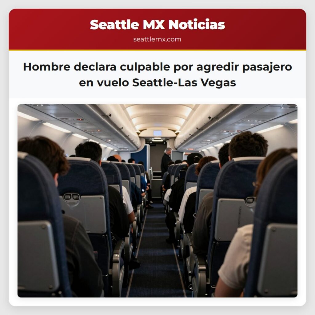 Hombre declara culpable por agredir pasajero en