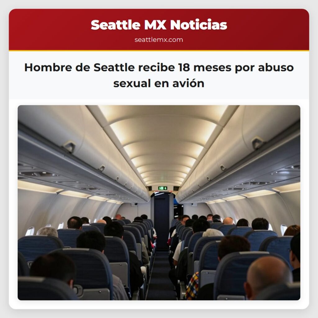 Hombre de Seattle recibe 18 meses por abuso