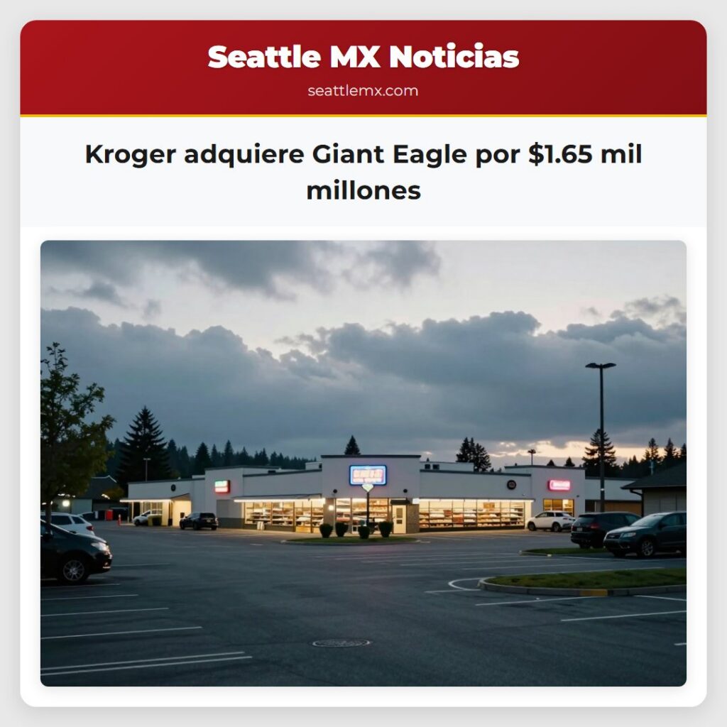 Kroger adquiere Giant Eagle por $1.65 mil millones