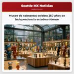 Museo de cabezotas celebra 250 años de independencia estadounidense