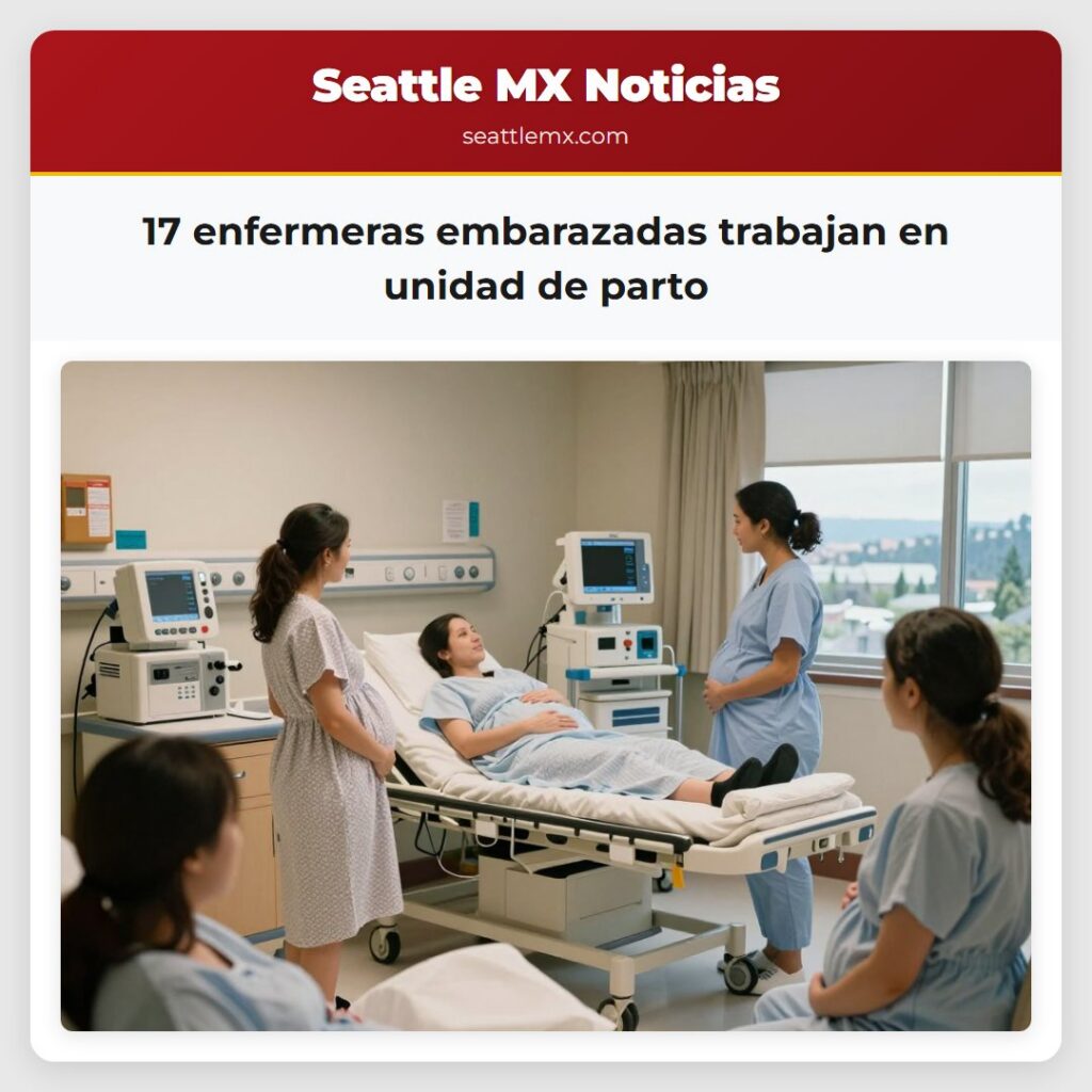 17 enfermeras embarazadas trabajan en unidad de