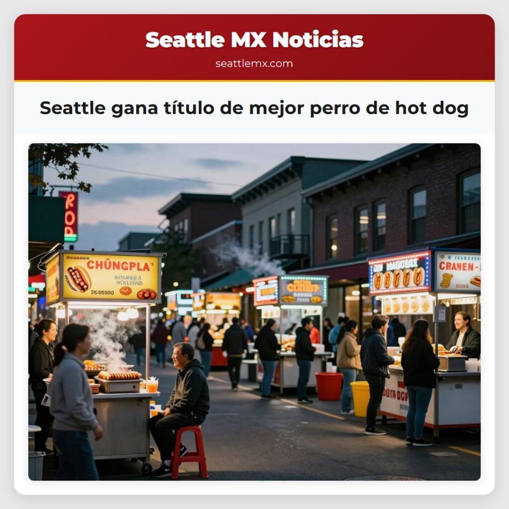 Seattle gana título de mejor perro de hot dog