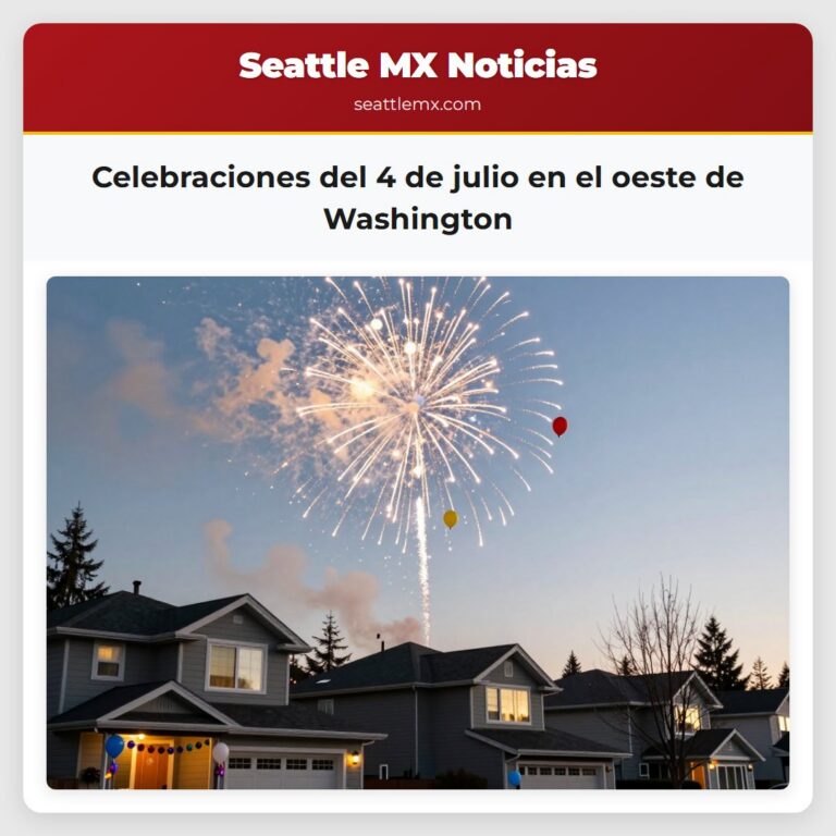 Celebraciones del 4 de julio en el oeste de Washington