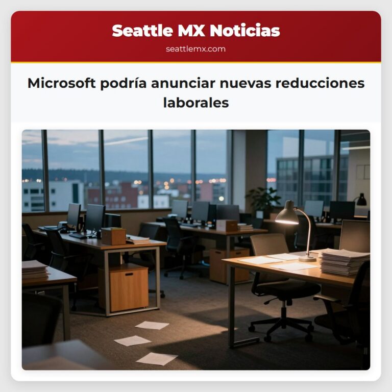 Microsoft podría anunciar nuevas reducciones laborales