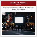 Vecindario de Seattle enfrenta desafíos tras fiesta del Mundial