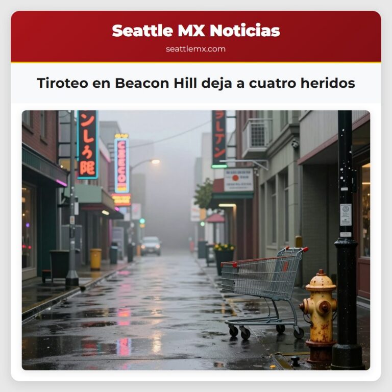 Tiroteo en Beacon Hill deja a cuatro heridos