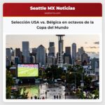 Selección USA vs. Bélgica en octavos de la Copa del Mundo